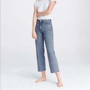 Rag and Bone Ruth super high rise straight leg classic Jean